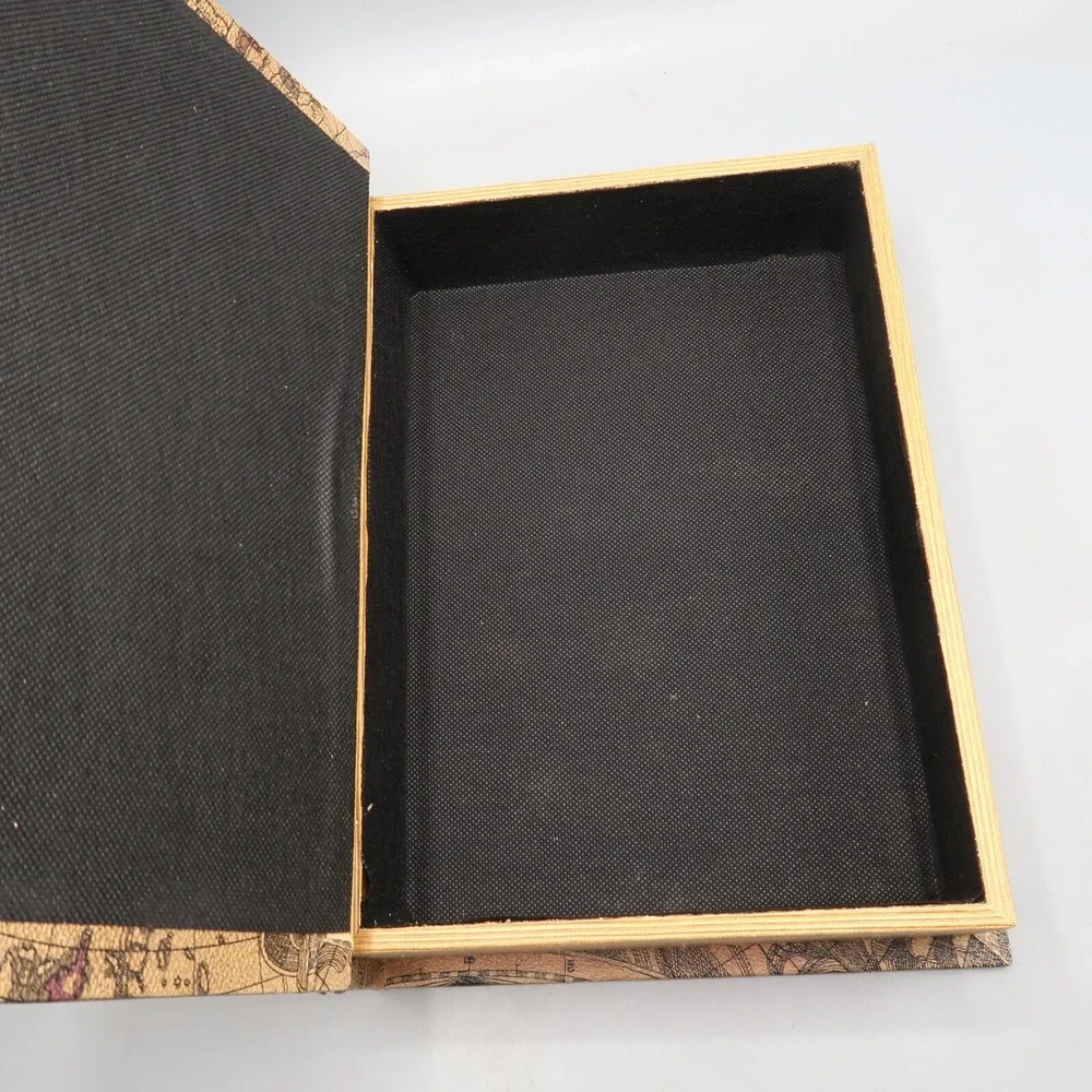Faux Book Secret Hidden Storage Stash Box Safe‎ Big Ben 12